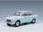 Voiture miniature Alfa Romeo Giulia 1600 Super bleu clair, réplique die-cast détaillée proposée par Vroomi.