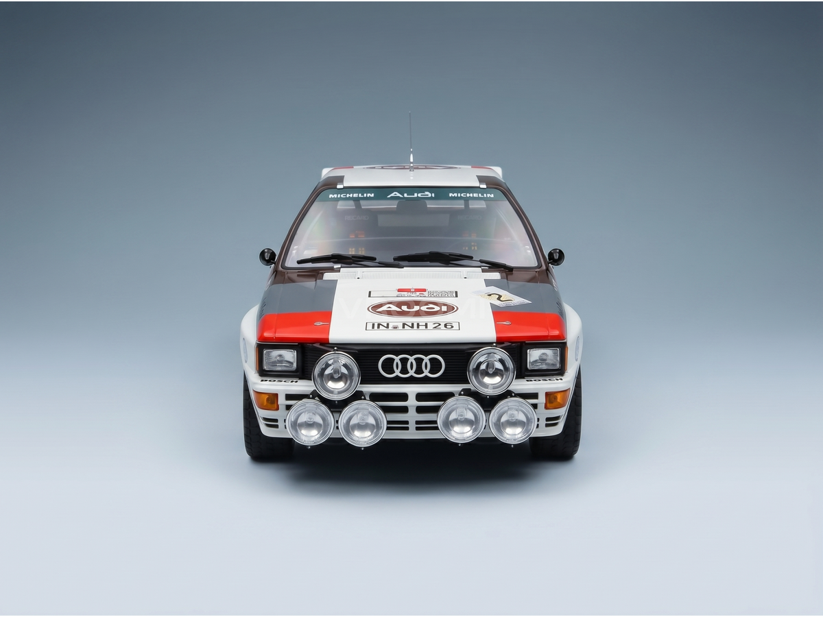 Audi Quattro A2 No. 2 Hannu Mikkola Arne Hertz Winner Rally Argentina 1983 Night Version Topmarques 1:12 scale model - image 3