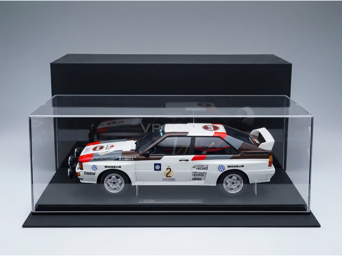Audi Quattro A2 No. 2 Hannu Mikkola Arne Hertz Winner Rally Argentina 1983 Night Version Topmarques 1:12 scale model - image 2