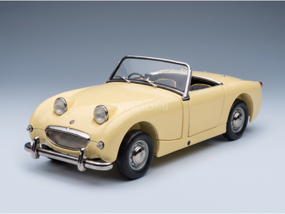 AUSTIN - HEALEY SPRITE OPEN - SPIDER 1958 - PRIMROSE GEEL - STRATAUTO'S
