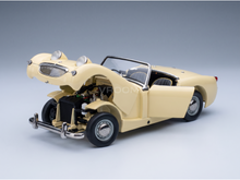 AUSTIN - HEALEY SPRITE OPEN - SPIDER 1958 - PRIMROSE YELLOW - ROAD CARS