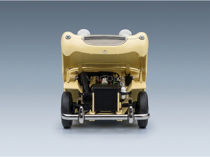 AUSTIN - HEALEY SPRITE OPEN - SPIDER 1958 - PRIMROSE GEEL - STRATAUTO'S