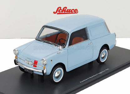 AUTOBIANCHI - BIANCHINA FURGONCINO VAN 1957 - BLEU CLAIR Vroomi - Boutique de modèles réduits de voitures