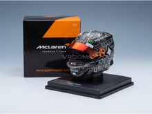BELL HELMET - CASCO HELMET F1 OSCAR PIASTRI TEAM MCLAREN N 81 5th USA GP 2025 - BLACK - RACING CARS