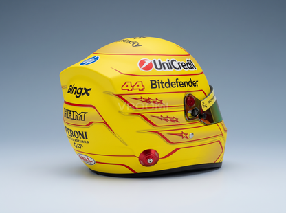 BELL HELMET - HELMET F1 LEWIS HAMILTON TEAM FERRARI HP N 44 SEASON 2026 - YELLOW