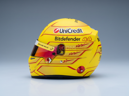 BELL HELMET - HELMET F1 LEWIS HAMILTON TEAM FERRARI HP N 44 SEASON 2026 - YELLOW