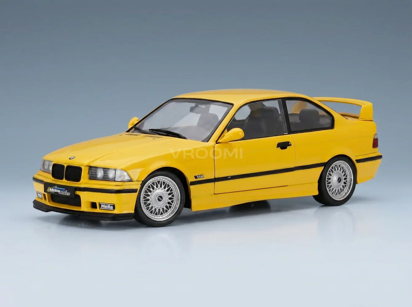 BMW - SÉRIE 3 M3 (E36) COUPÉ 1991 - JAUNE Boutique de modèles réduits Vroomi
