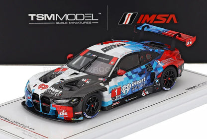 BMW - SÉRIE 4 M4 GT3 EVO TEAM PAUL MILLER RACING N° 1 IMSA 24h de Daytona 2025 SHELDON VAN DER LINDE - CONNOR DE PHILLIPPI - MADISON SNOW - NEIL VERHAGEN - NOIR BLANC ROUGE Vroomi Boutique de modèles réduits de voitures