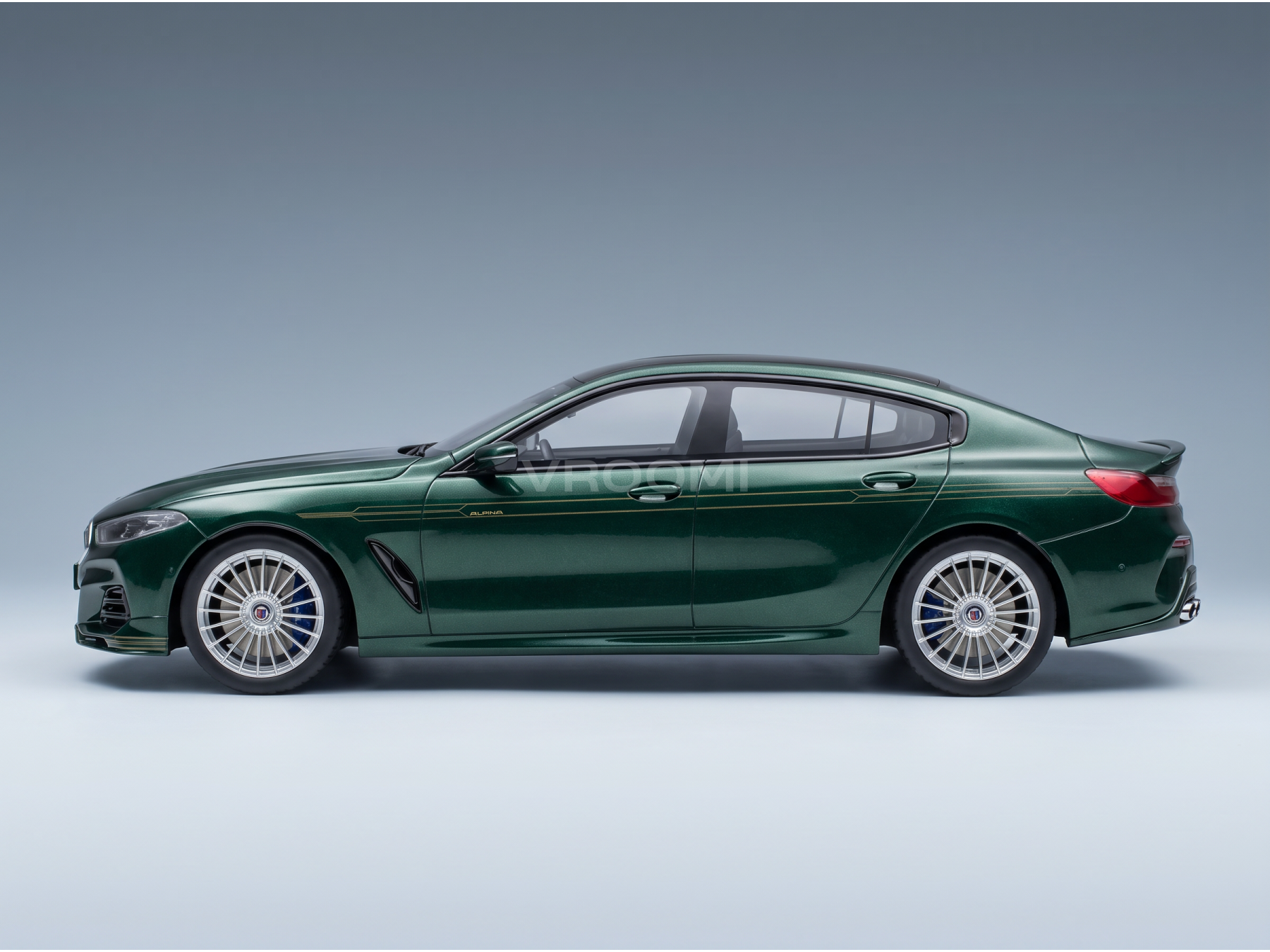 BMW - SERIE 8 ALPINA B8 GRAN COUPÉ LCI (G16) 2023 - VERDE METÁLICO - COCHES DE CARRETERA