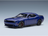 Dodge Challenger R/T Scat Pack Widebody 2022 Indigo Blue AUTOart 1:18 scale model