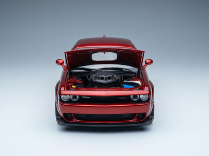 DODGE - CHALLENGER R/T SCAT PACK WIDEBODY 2022 - SINAMON STICK COPPER: Maqueta de coche en Vroomi