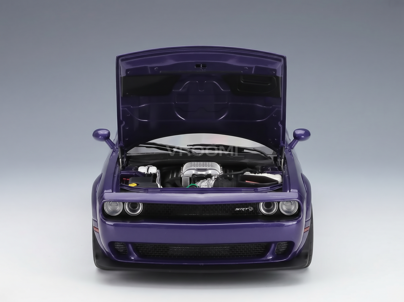 DODGE - CHALLENGER SRT SUPER STOCK COUPE 2023 - PURPLE Scale model car on Vroomi