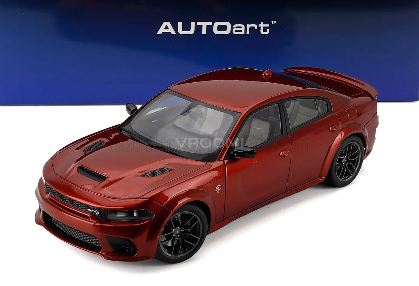 DODGE - CHARGER HELLCAT REDEYE JAILBREAK COUPÉ 2023 - CINNAMON STICK COPPER Vroomi Schaalmodellen Shop