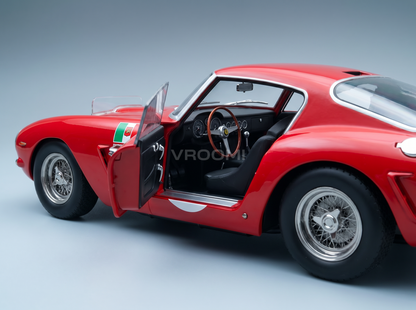 Ferrari 250 GT SWB 3,0 l V12 Coupé Team Scuderia Serenissima Nr. 16 24-Stunden-Rennen von Le Mans 1961 Maurice Trintignant Carlo Maria Abate Red Racing Cars 502 – Vroomi