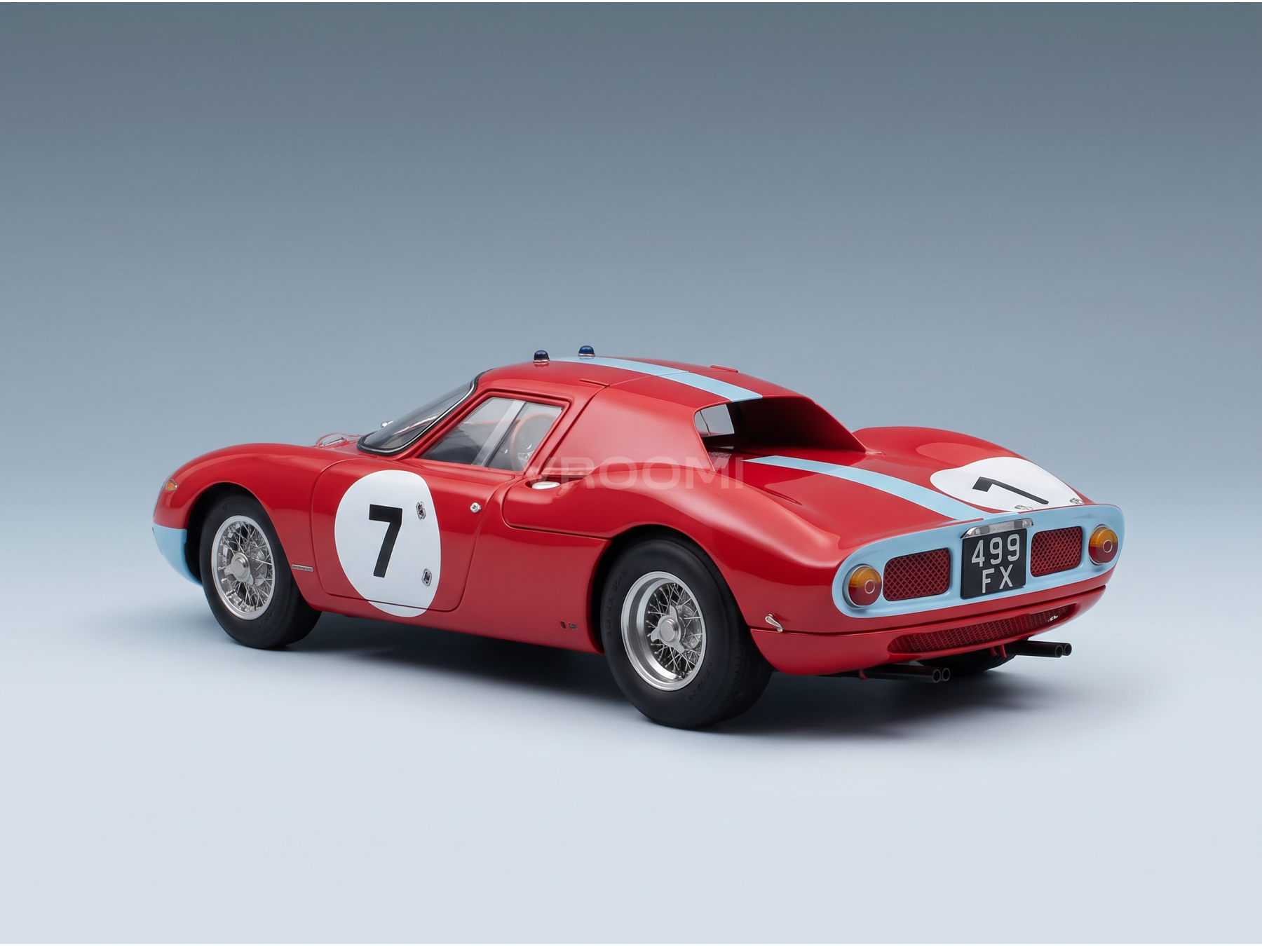 FERRARI - 250LM, n.º de chasis 5895, 7.º GANADOR de las 12 Horas de Reims de 1964, GRAHAM HILL - JOACHIM BONNIER - ROJO - COCHES DE CARRETERA