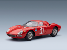 FERRARI - 250LM, chassisnr. 5899, TEAM SCUDERIA FILIPINETTI, nr. 31, WINNAAR MONZA 1964, NINO VACCARELLA - ROOD - RACEWAGENS