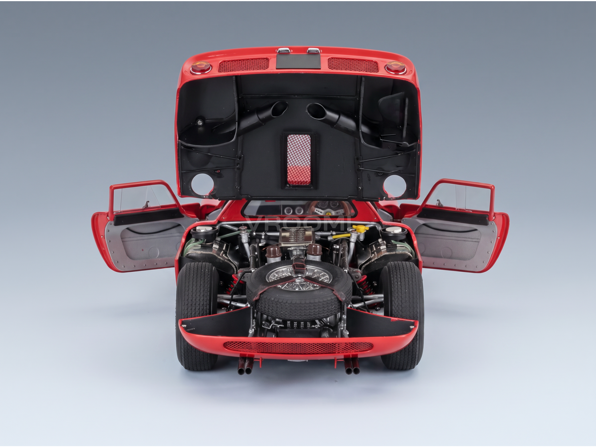 Ferrari 250LM Ch. 5909 No. 8 John Surtees Lorenzo Bandini 12h Reims 1964 CMC 1:18 scale model - image 3