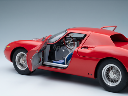 FERRARI - 250LM chassisnr. 6105 COUPÉ RON FRY 1964 - ROOD - STRAATWAGENS