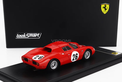 FERRARI - 250LM COUPE N 26 1000km PARIS 1966 DAVID PIPER - MIKE PARKES - RED