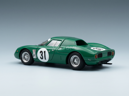 Ferrari-250LM-Coupé-Nr.-31-3. Platz-12-Stunden-von-Sebring-1965-David-Piper-Tony-Maggs-Green-Rennwagen-960 - Vroomi