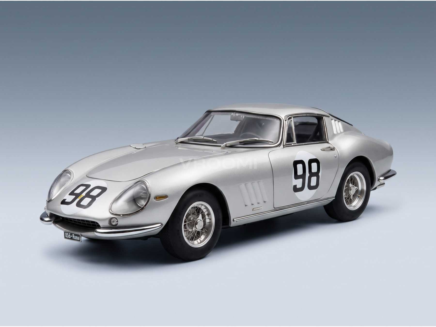 FERRARI - 275 GTB/C COMPETIZIONE, chassisnr. 9051, 98.500 km, MUGELLO 1966, R. SINIBALDI - M. GRANA - ZILVER - STRATAUTO’S