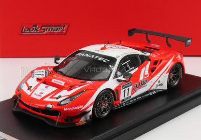 FERRARI - 488 GT3 EVO TEAM KESSEL RACING N 11 24h SPA 2021 D.FUMANELLI - G.RODA - T.KOHMANN - RED FLUO WHITE