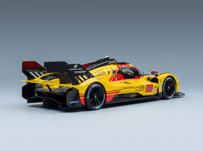 FERRARI | 499P 3.0L TURBO V6 TEAM AF CORSE N 83 24h LE MANS 2024 ROBERT KUBICA - ROBERT SHWARTZMAN - YIFEI YE - CON VETRINA - WITH SHOWCASE Scale model car on Vroomi