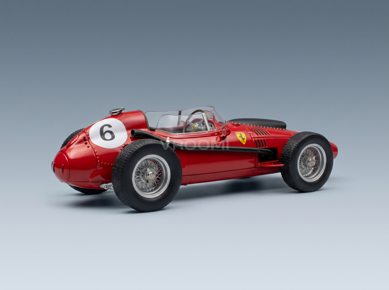 FERRARI | F1 DINO 246 N 6 2nd MOROCCO GP MIKE HAWTHORN 1958 WORLD CHAMPION Scale model car on Vroomi