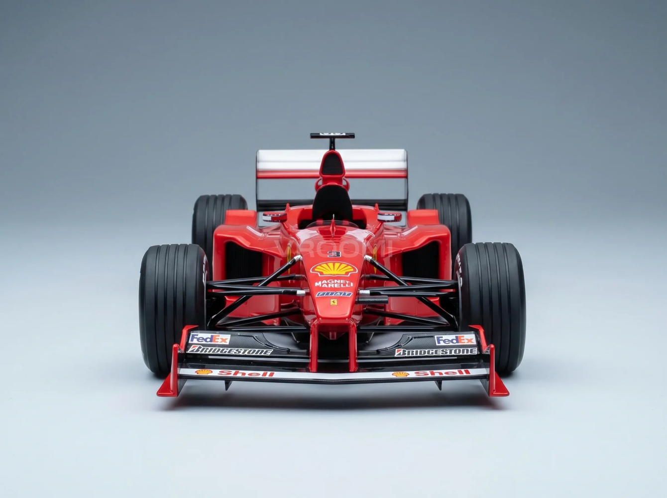 FERRARI - F1 F399 TEAM SCUDERIA FERRARI N 3 2nd BRAZILIAN GP 1999 MICHAEL SCHUMACHER - RED Scale model car on Vroomi