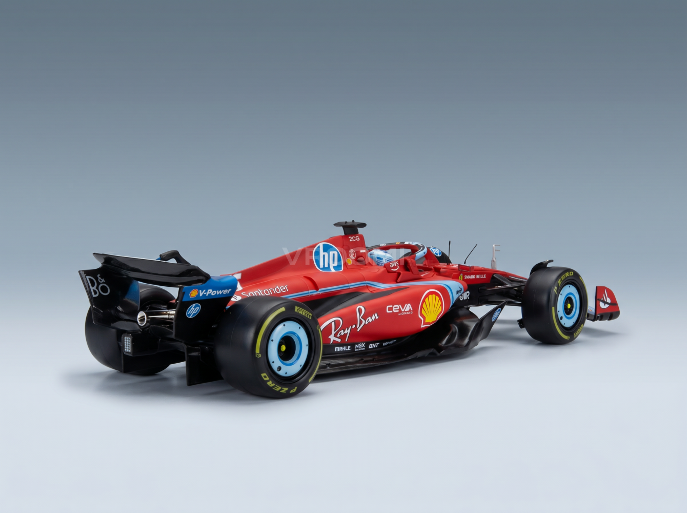 FERRARI | F1 SF-24 TEAM SCUDERIA FERRARI N 16 3rd MIAMI GP 2024 CHARLES LECLERC Scale model car on Vroomi
