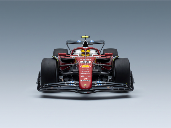 FERRARI - F1 SF-25 TEAM SCUDERIA FERRARI HP N 44 MONZA ITALY GP 2025 LEWIS HAMILTON - NIKI LAUDA 50th ANNIVERSARY WORLD
