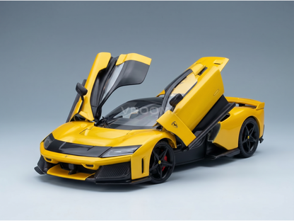 ferrari-f80-2024-black-wheels-giallo-tristrato-yellow-met-road-cars-872 - Vroomi
