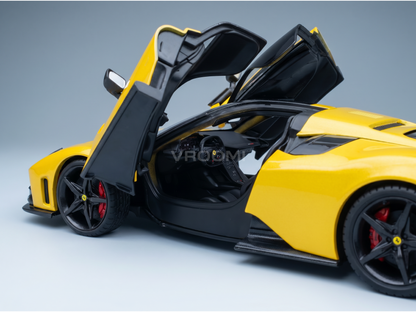 ferrari-f80-2024-black-wheels-giallo-tristrato-yellow-met-road-cars-252 - Vroomi