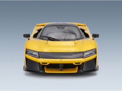 ferrari-f80-2024-black-wheels-giallo-tristrato-yellow-met-road-cars-376 - Vroomi