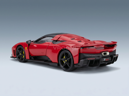 FERRARI - F80 2024 - JANTES PRETAS - ROSSO CORSA - VERMELHO
