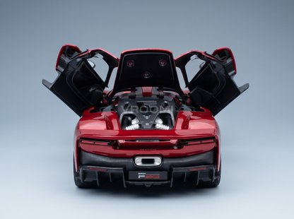 FERRARI - F80 2024 - JANTES PRETAS - ROSSO CORSA - VERMELHO