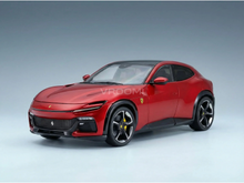 Rotes Ferrari-Modellauto, präsentiert von Vroomi für Sammler und Motorsportfans
