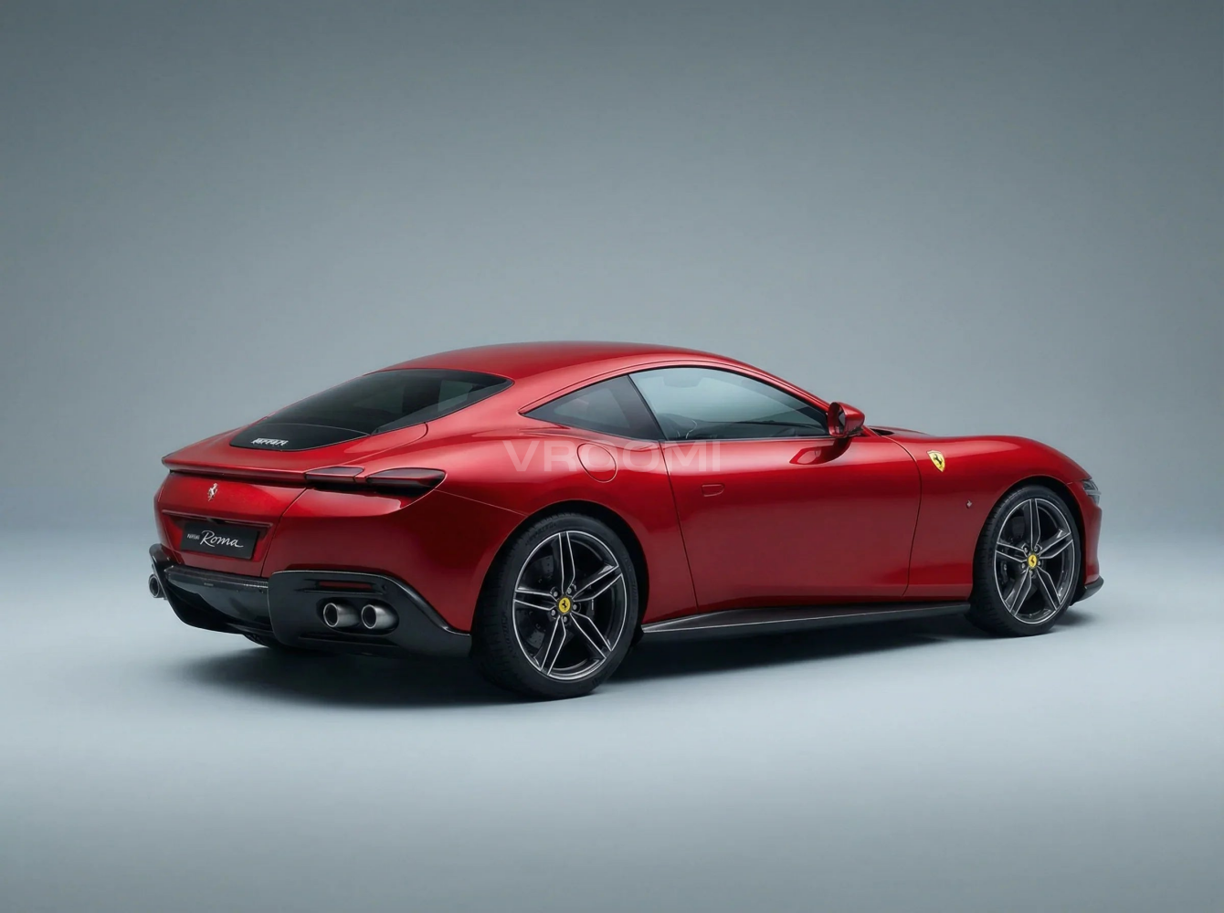 FERRARI - ROMA 2019 - ROSSO MAGMA - RED MET Vroomi Scale model cars Shop