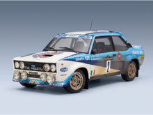 FIAT - 131 ABARTH (vuile en nachtversie) N 2 4e RALLY PIANCAVALLO 1981 ATTILIO BETTEGA - MAURIZIO PERISSINOT