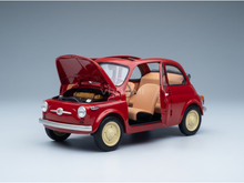 FIAT - 500 D CABRIOLET OPEN 1960 - ROSSO CORALLO - RED - ROAD CARS