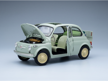 FIAT - 500 D CABRIOLET OPEN 1960 - VERDE CHIARO - LIGHT GREEN - ROAD CARS