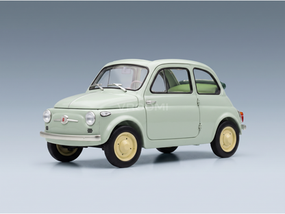 FIAT - 500 D CABRIOLET DÉCAPOTABLE 1960 - VERDE CHIARO - VERT CLAIR - VOITURES DE ROUTE