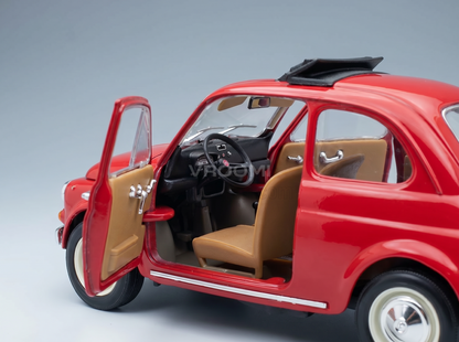 FIAT - 500L DESCAPOTABLE 1968 - ROJO