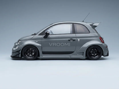 FIAT - NOUVELLE 500 ABARTH 595 LB WORKS ABAS 2024 - GRIS Vroomi Boutique de modèles réduits de voitures