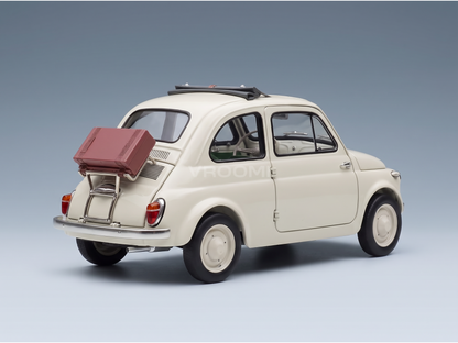 FIAT - NUOVA 500 OPEN ROOF 1957 - WHITE - ROAD CARS