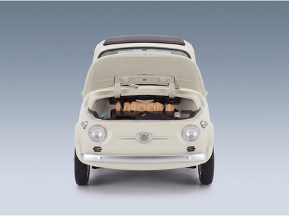 FIAT - NUOVA 500 OPEN ROOF 1957 - WHITE - ROAD CARS