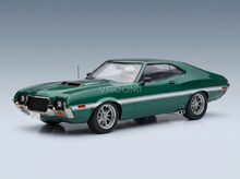 FORD USA – GRAN TORINO COUPÉ 1972 – GRÜN METALLIC/WEISS – Modellauto auf Vroomi
