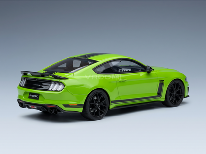 FORD EE. UU. - MUSTANG COUPÉ 5.0 R-SPEC, volante a la derecha, 2020 - VERDE CLARO Y NEGRO - COCHES DE CARRETERA