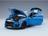 Ford Mustang Shelby GT500 Coupe 2023 Grabber Blue AUTOart 1:18 scale model - image 3
