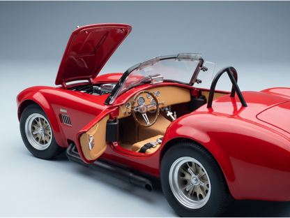 FORD USA - SHELBY COBRA 427 S/C SPIDER 1962 - ROUGE - VOITURES DE ROUTE